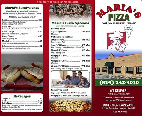 maria's original pizza menu|maria's pizzeria menu.